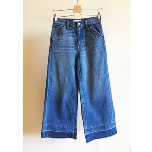 Madewell Wide-Leg Crop Jeans